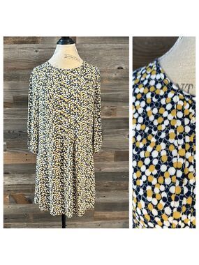 Boden Dot Shift Dress Size 6